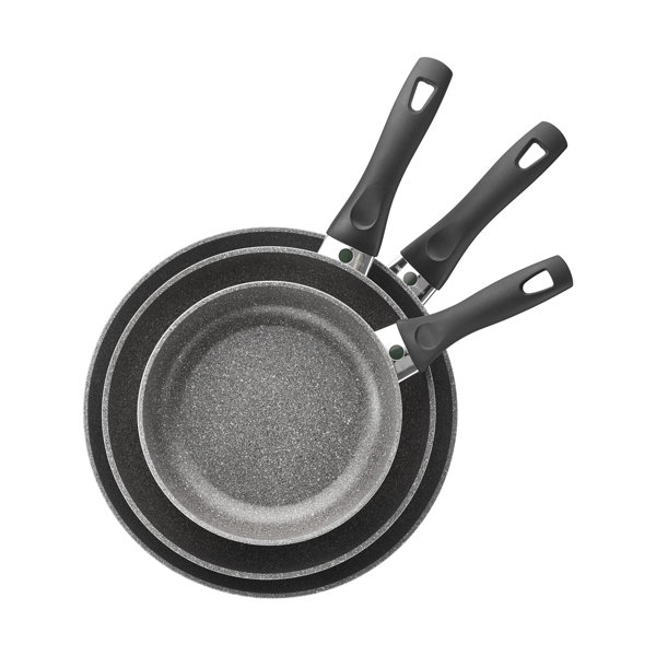 Ballarini Parma Aluminum 3pc Nonstick Fry Pan Set & Reviews